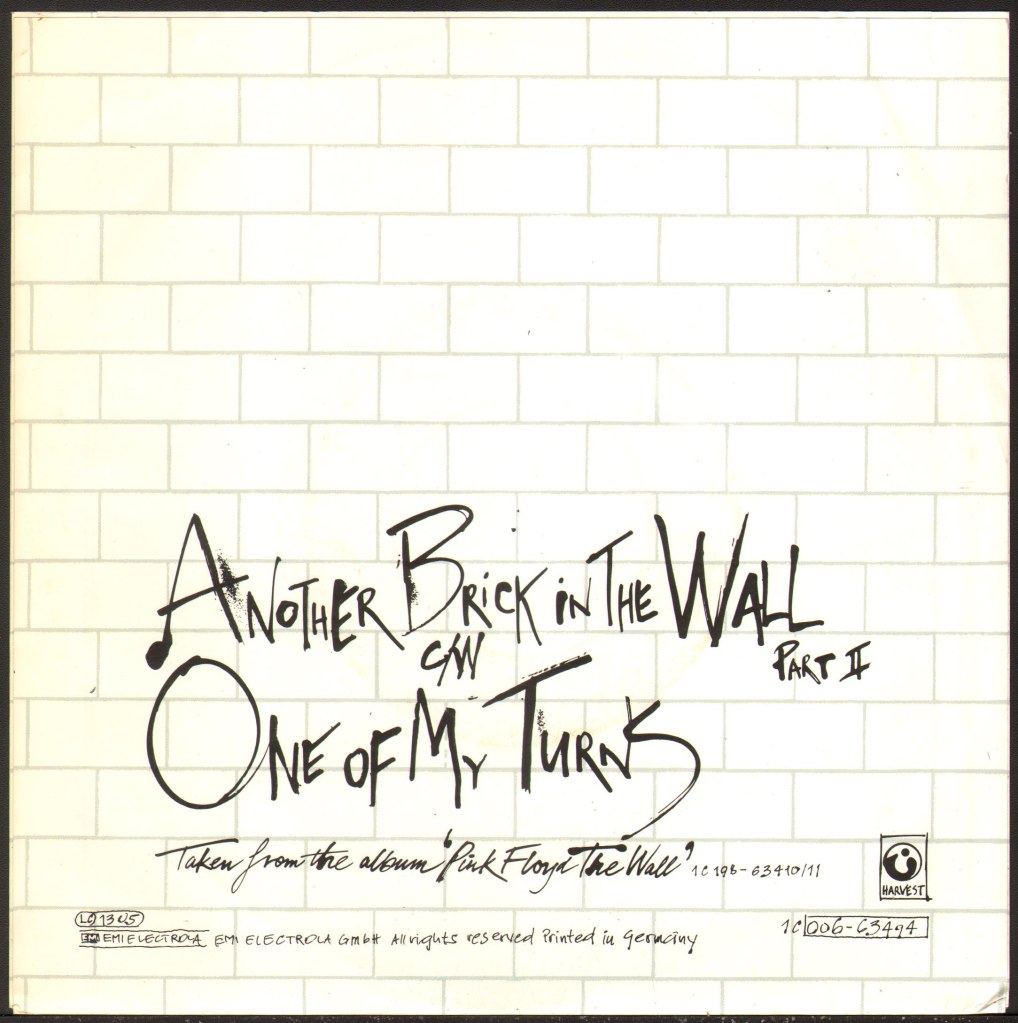 Pink Floyd – Another Brick In The Wall (Part 2). – Mini-seals of approval